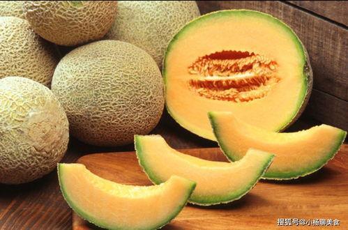 美食视频第一次吃哈密瓜,甜蜜之旅，开启味蕾新体验
